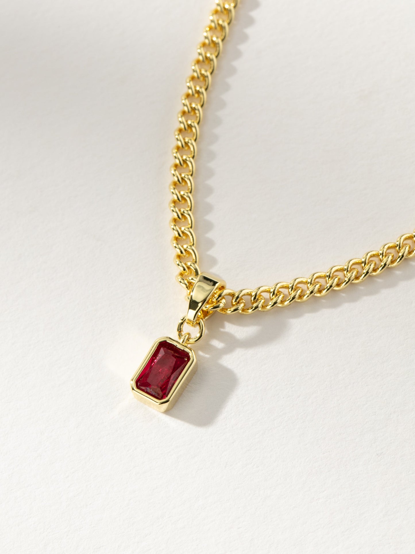 Birthstone Pendant Necklace