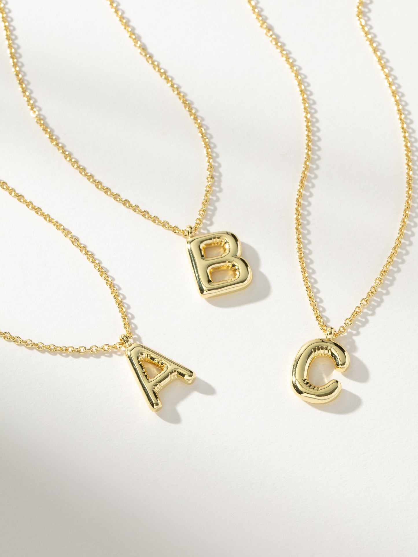 Bubble Letter Necklace