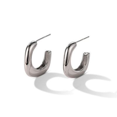 Geometric U-shaped Earrings