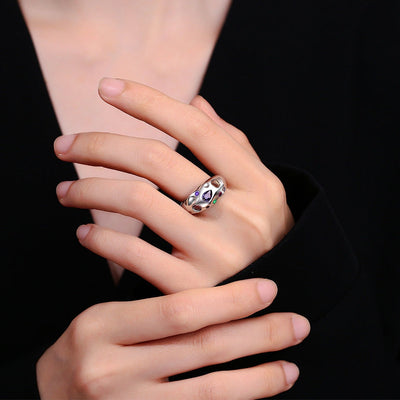 Colored Diamond Ring