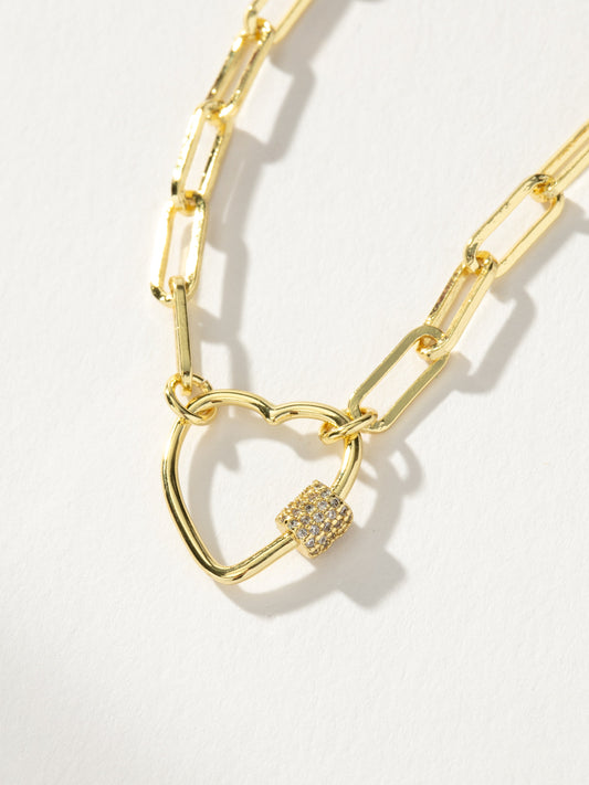 Locked Heart Necklace