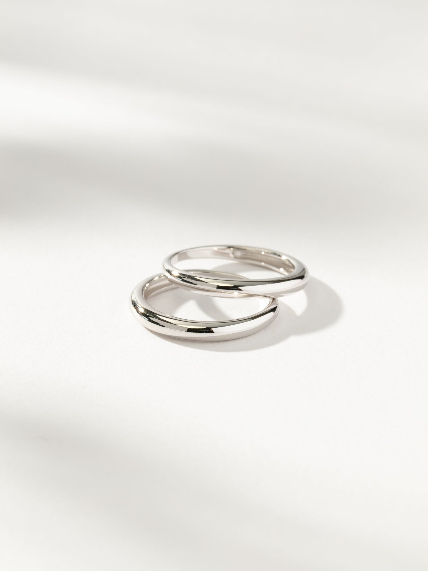 Simple Band Ring (Set of 2)