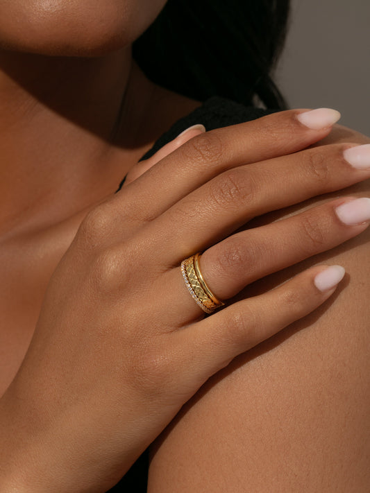 Glamour Girl Ring Stack (Set of 3)