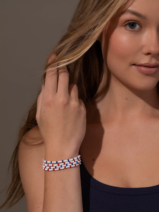 Independent Beaded Bracelet (Set of 4)