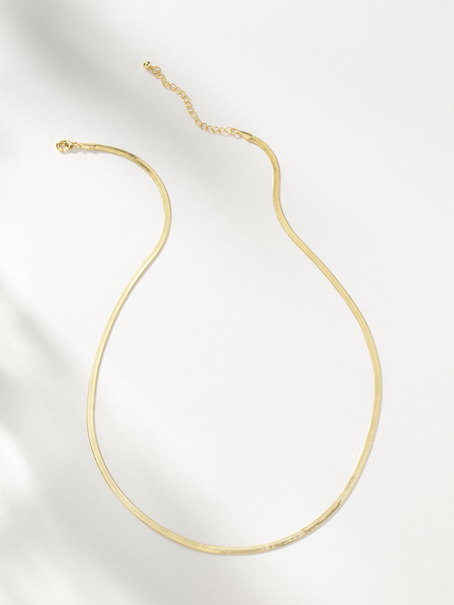 Bossy Herringbone Chain Necklace
