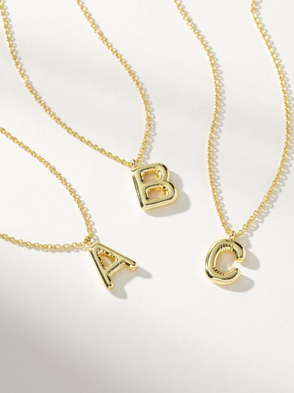 Bubble Letter Necklace