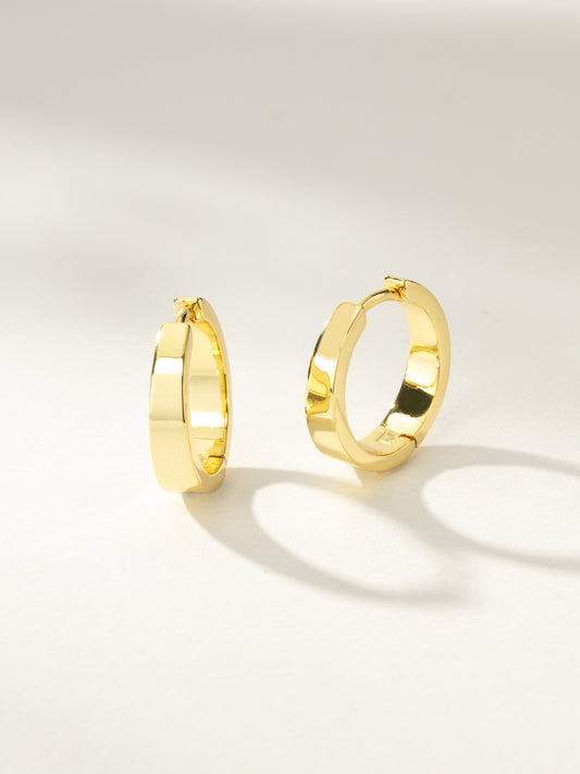 Lose My Number Hoop Earrings