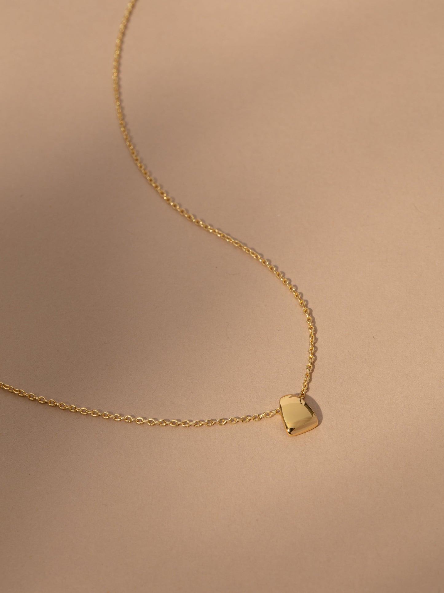 Orb Pendant Vermeil Necklace